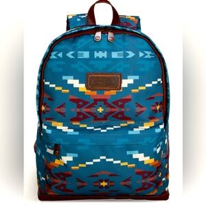 Pendleton Carico Lake Blue Aztec Backpack